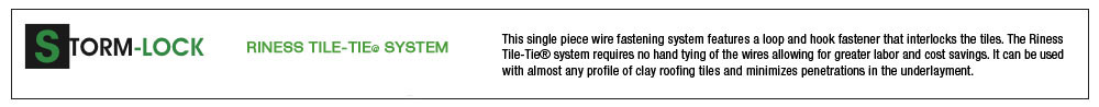 Riness Tile-Tie® System